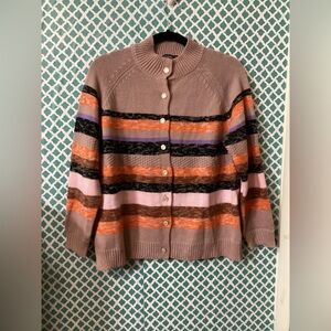 NORACORA  knit Striped Women's Sweater - Multicolor size medium